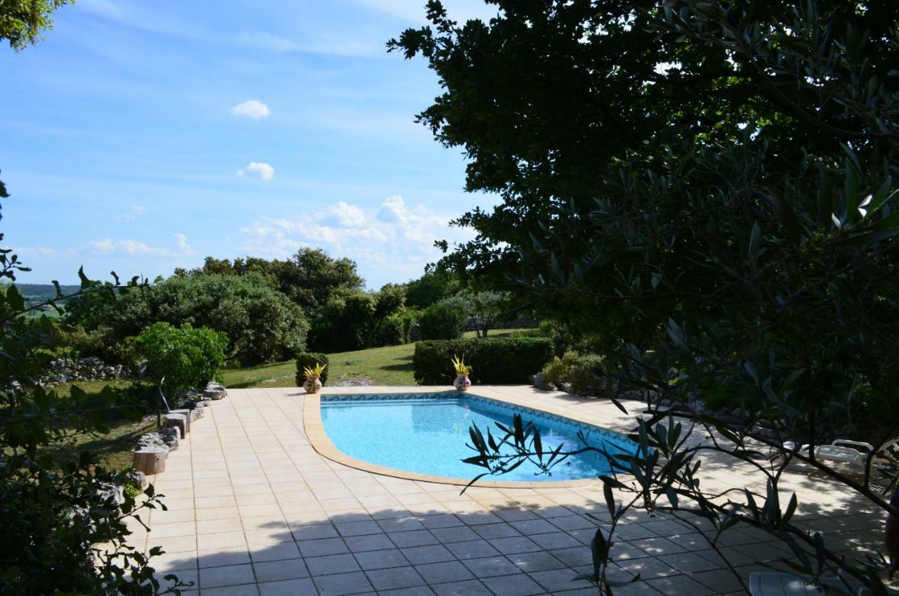 Sous Les Chenes Villa Lussan  Eksteriør billede